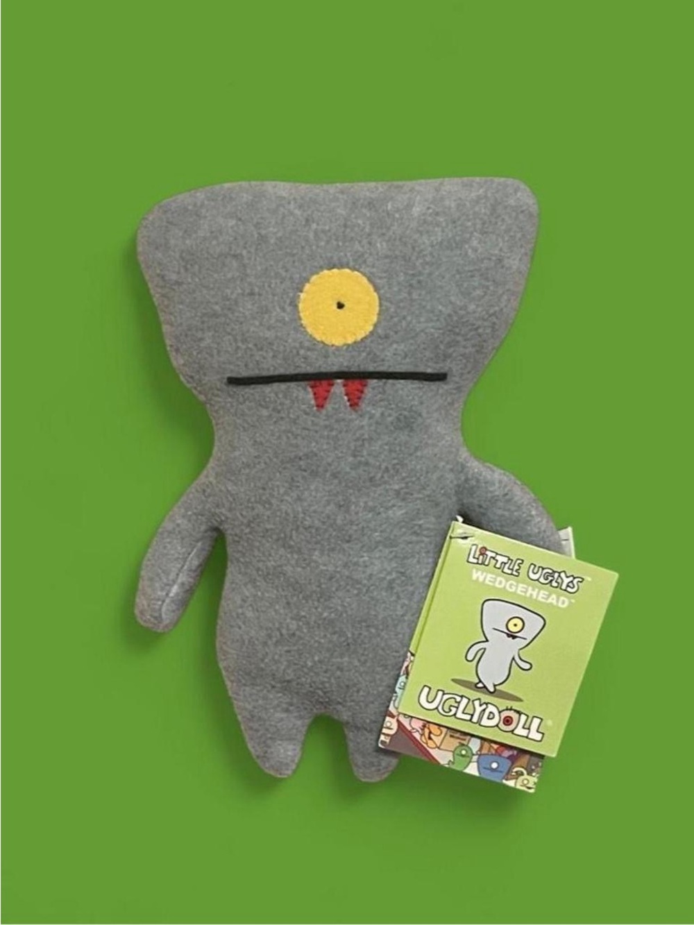 NWT 2008 Wedgehead Uglydoll 7” Plush